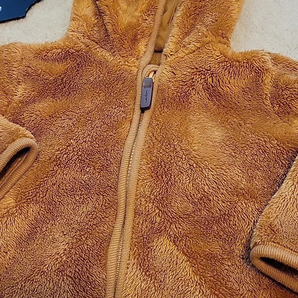 H&M Bear Jacket 9 Months Zip Up Hooded with Ears